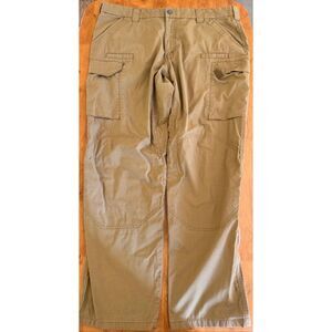 First Tactical Pants Mens Fit 40x32 Brown Ripstop V2 Micro Knee Pad Pkts